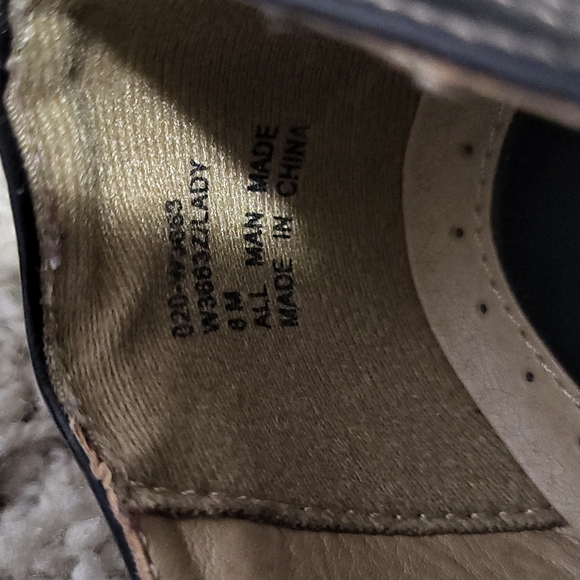 Dark gray vintage looking shoes - Picture 5 of 5